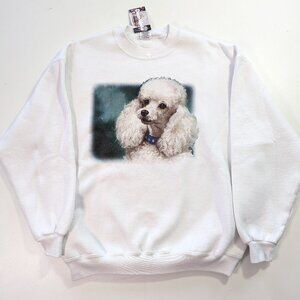 poodle dog doggy puppy animal sweater